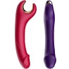 ARMONY - VIBRADOR DE DILDO PRINCIPE & ROTADOR ROJO