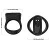ARMONY - VIBRADOR DE ANILLO & MULTIPOSICIÓN NEGRO