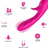 ARMONY - VIBRADOR ROMANCE CON ESTIMULADOR ROSA