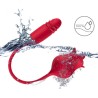 ARMONY - ROSELIP VIBRANTE LAMPIÓN CLIT Y VIBRADOR ROJO