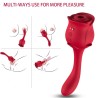 ARMONY - ROSELOVER SUCCIÓN CLITORIS Y ESTIMULADOR ROJO