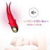 ARMONY - SHADOW VIBRADOR DOBLE CABEZA SENSUAL ROJO