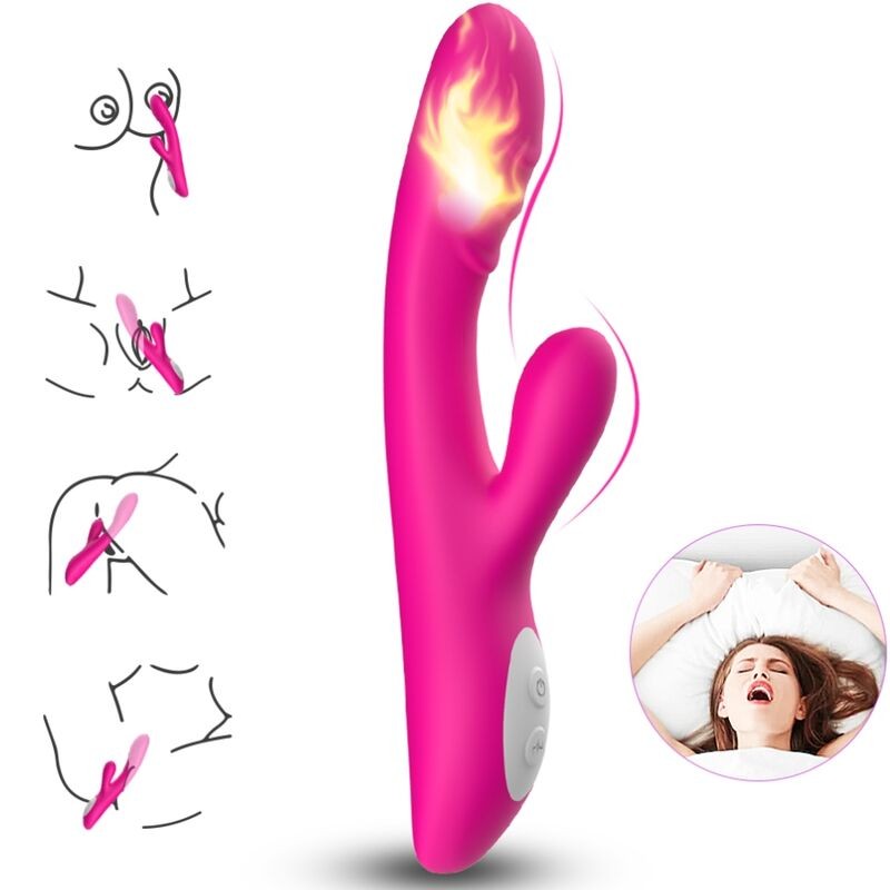 ARMONY - SPARK VIBRADOR EFECTO CALOR ROSA