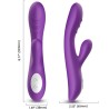 ARMONY - SPARK VIBRADOR EFECTO CALOR MORADO