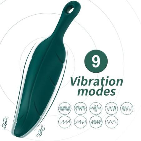 ARMONY - ESTIMULADOR Y VIBRADOR HOJA VERDE