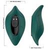ARMONY - ESTIMULADOR Y VIBRADOR CONTROL REMOTO VERDE
