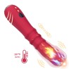 ARMONY - ESTIMULADOR TERMORREGULABLE PUNTO A VIBRADOR DILDO ROJO