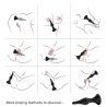 ARMONY - VIBRADOR Y ANILLO ANAL REMOTO CONTROL NEGRO
