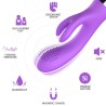 ARMONY - VIBRADOR CABEZA RABBIT PURPÚRRA
