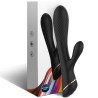 ARMONY - VIBRADOR CABEZA RABBIT SILICONA NEGRO