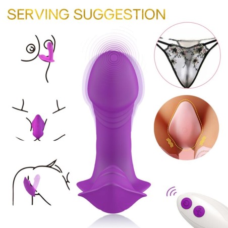 ARMONY - WHISTLE VIBRADOR INTRODUCIBLE CONTROL REMOTO PURPÚRRA