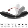 ARMONY - CEPILLO Y MASAJEADOR Y VIBRADOR CABEZA DOBLE NEGRO