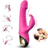 ARMONY - DILDO Z VIBRADOR RABBIT ROSA