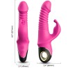 ARMONY - DILDO Z VIBRADOR RABBIT ROSA