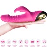 ARMONY - DILDO Z VIBRADOR RABBIT ROSA