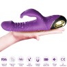 ARMONY - DILDO Z VIBRADOR RABBIT MORADO
