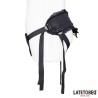 Arnés Strap On Encaje con Anillo Silicona Ajustable