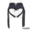 Arnés Strap On Encaje con Anillo Silicona Ajustable