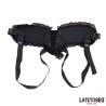 Arnés Strap On Encaje con Anillo Silicona Ajustable