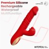Ascen Vibrador con Thrusting y Waving y APP USB Magnético