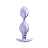 B Balls Duo Plug Anal Púrpura