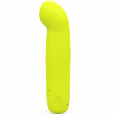 B SWISH - BCUTE CURVA INFINITE CLASSIC RECHARGEABLE SILICONE VIBRATOR AMARILLO