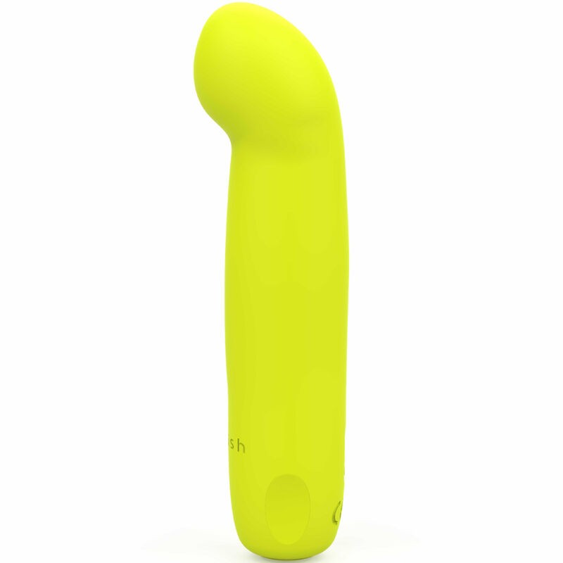 B SWISH - BCUTE CURVA INFINITE CLASSIC RECHARGEABLE SILICONE VIBRATOR AMARILLO