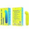 B SWISH - BCUTE CURVA INFINITE CLASSIC RECHARGEABLE SILICONE VIBRATOR AMARILLO