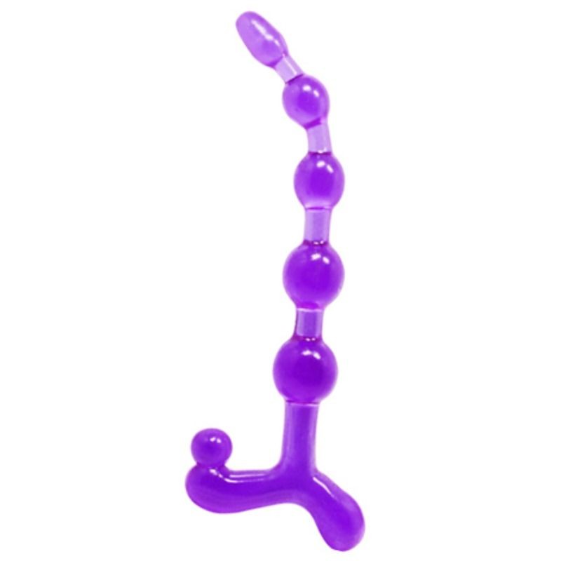 BAILE - Bolas Anal Lila Flexibles