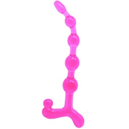 BAILE - Bolas Anal Rosadas Flexibles