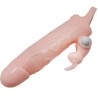 BAILE - Cubierta Pene Hombre Brave Con Conejo Y Motor Doble 16.5 CM