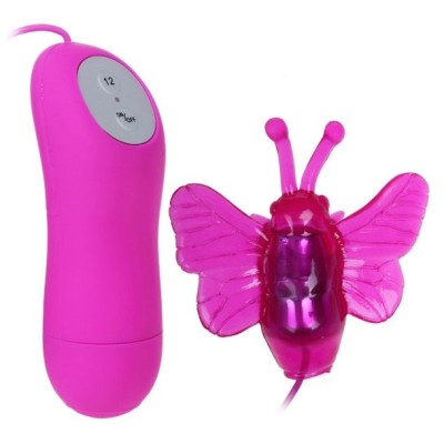 BAILE - VIBRADOR SECRETO CUTE BUTTERFLY ESTIMULADOR 12V