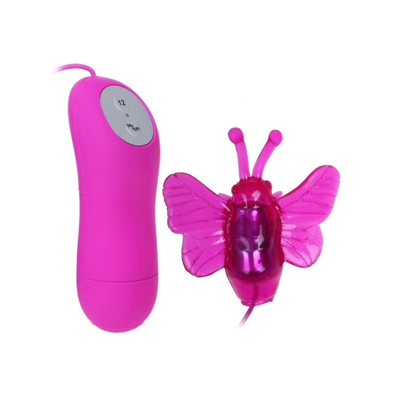 BAILE - VIBRADOR SECRETO CUTE BUTTERFLY ESTIMULADOR 12V