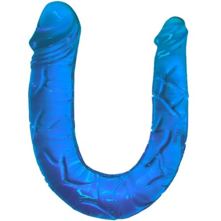 BAILE - DONG DOBLE DOBLE DILDO AZUL