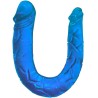 BAILE - DONG DOBLE DOBLE DILDO AZUL