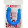 BAILE - DONG DOBLE DOBLE DILDO AZUL