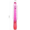 BAILE - FLEXI VIBE SENSUAL ESPINA DOBLAGENA VIBRANTE DILDO LILAC 23.5 CM