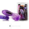 BAILE - ESTIMULADOR VAGINAL Y ANAL AMARILLO CON VIBRACIÓN