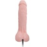 BAILE - PENE REALISTA VIBRANTE Y INFLABLE DILDO 18.8 CM
