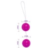 BAILE - BOLAS DE ANAL LILA CHINAS UNISEX