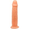 BA TITAN ANILLO PARA PENE REALISTA 19.8 CM COLOR NATURAL