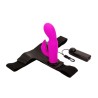 BAILE Arnés con Dildo Púrpura 15 cm