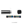 Baile Set Bala Vibrador y Pinzas para Pezones con Vibración Turbo