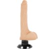 BASECOCK - REALISTIC VIBRATOR 2-1 FLESH 18.5 CM -O- 4 CM