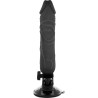 BASECOCK - REALISTIC VIBRATOR REMOTE CONTROL BLACK 20 CM -O- 4 CM