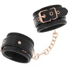 BEGME - Edición Negra Premium Cuffs de Muñeca Con Forro de Neopreno