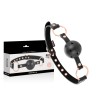 BEGME - Edición Negra Ball Gag Cuero Vegano