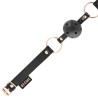 BEGME - Edición Negra Ball Gag Cuero Vegano