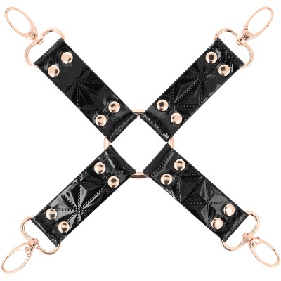 BEGME - Edición Negra Cuero Vegano Hog Tie