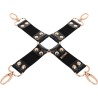 BEGME - Edición Negra Cuero Vegano Hog Tie